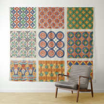 Persische Mosaik-Fliesen-Wand-Tapisserie