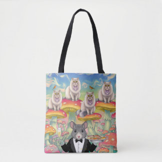 Persische Perspektiven auf Pilzfeldern Tasche