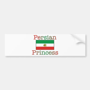 Persische Prinzessin Flag Autoaufkleber