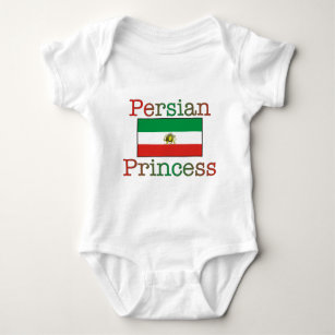 Persische Prinzessin Flag Baby Strampler