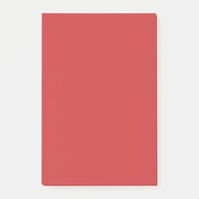 Persische Rot-exklusive Farbkoordination Post-it Klebezettel (Vorderseite)