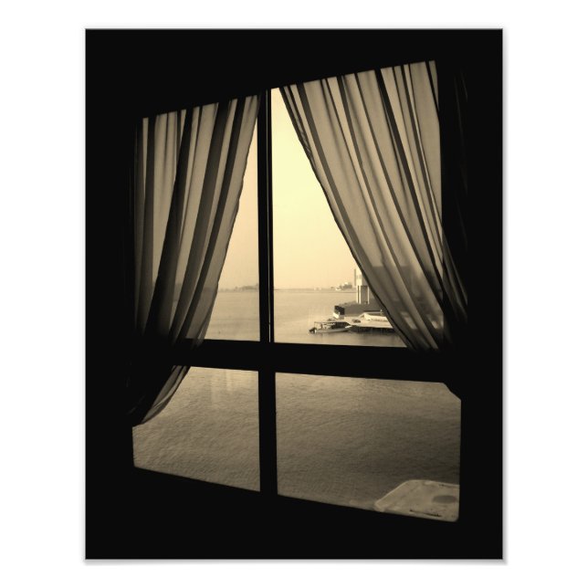 Persische Sicht auf den Golf Fotodruck (Vorne)