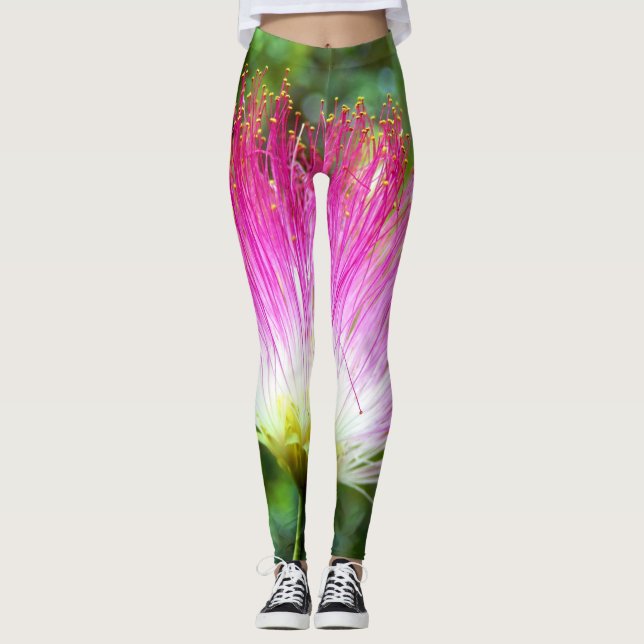 Persische Silk Baum-Blumen-Leggings Leggings (Vorderseite)