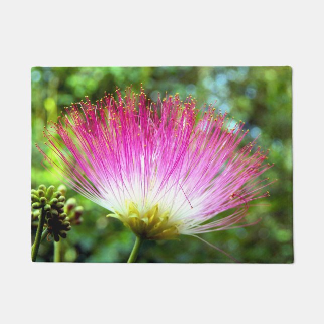 Persische Silk Baum-Blumen-Tür-Matte Fußmatte (Vorderseite)