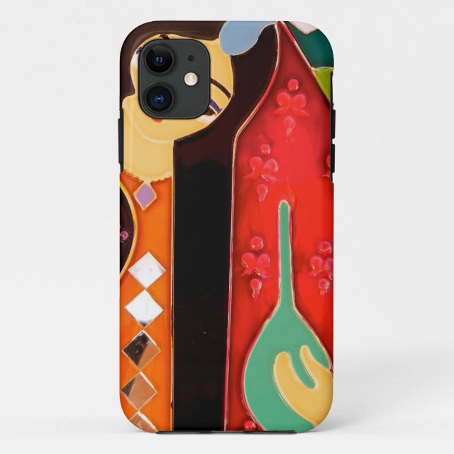 Persische traditionelle Kunst Case-Mate iPhone Hülle (Rückseite)