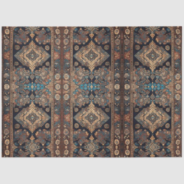 Persische trendy Beautiful Old Pattern Collection Seidenpapier (Vorderseite)
