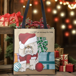Persische Weihnachtskatze Tasche