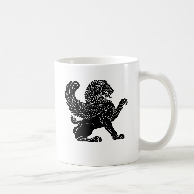 persischer Löwe Kaffeetasse (Rechts)