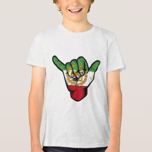 Persischer Löwe Schaka Hand Tri-Blend Shirt