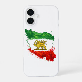 Persischer Löwe & Sonnen iPhone 16 Hülle | Iran Ka
