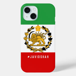 Persischer Löwe und Sonnenflagge Krone Javid Shah  Case-Mate iPhone Hülle