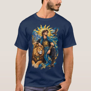 : Persischer Löwe und Sonnenkrieger – Persische Fa T-Shirt
