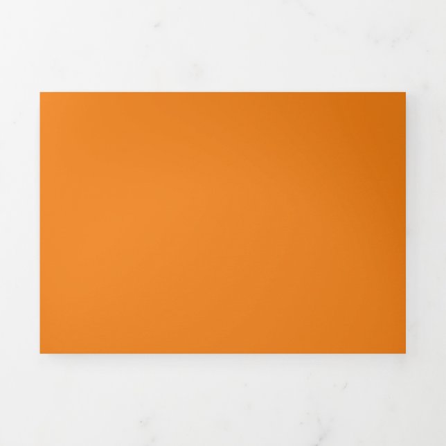 Persischer Orange, Sand Brown, Tan, Dreifach Gefaltete Karte (Cover)