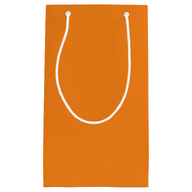 Persischer Orange, Sand Brown, Tan, Kleine Geschenktüte (Vorderseite)