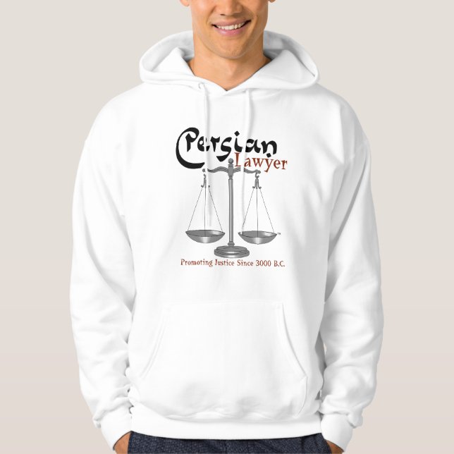 Persischer RechtsanwaltHoodie Hoodie (Vorderseite)