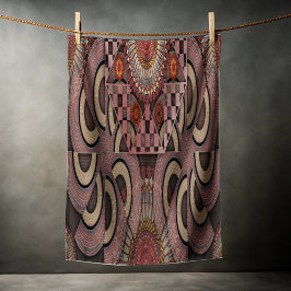 Persischer Sonnenstuhl gerahmter ethnischer Halbkr Strandtuch