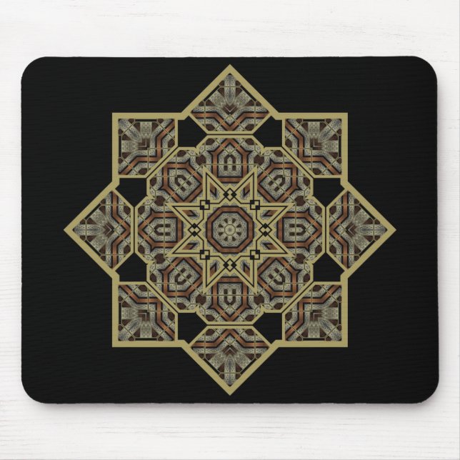 Persischer Stern Mousepad (Vorne)