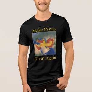 Persischer Stolz macht Persia wieder groß Nowruz Tri-Blend Shirt