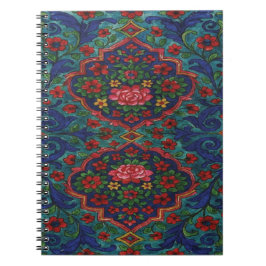 Persischer Teppich Muster Notizbuch – Elegante Tra Notizblock