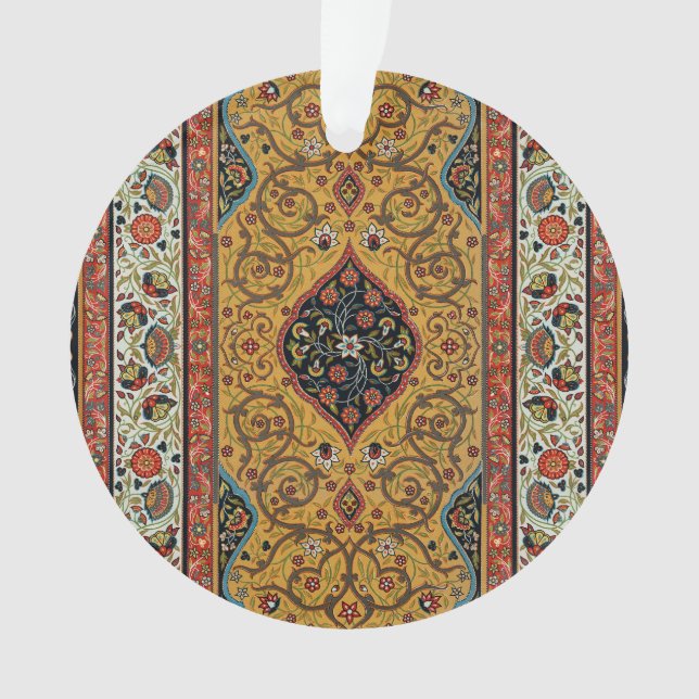 Persischer Teppichboden Elegantes Design Ornament (Vorderseite)