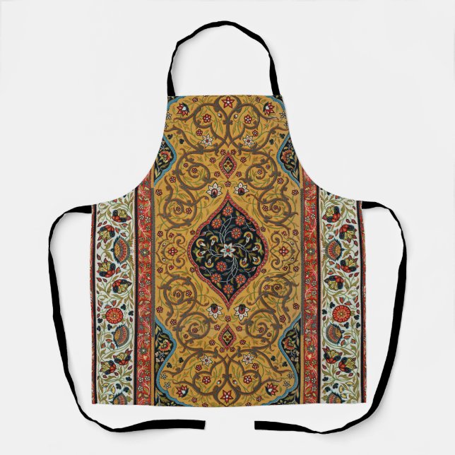 Persischer Teppichboden Elegantes Design Schürze (Vorderseite)