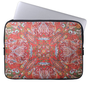 Persischer Textil-Juwelton-Stoff Foto Laptopschutzhülle