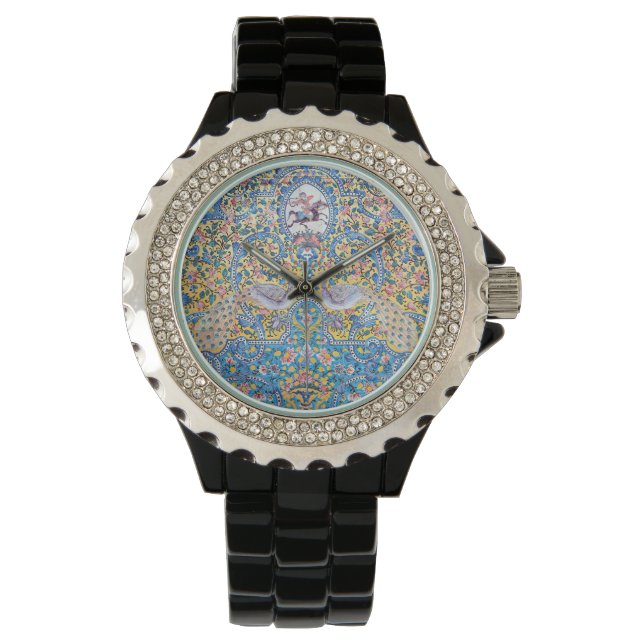 Persisches aufwändiges Kachelmaul Armbanduhr (Vorderseite)