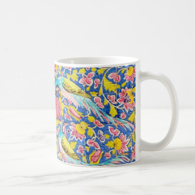 Persisches aufwändiges Kachelmaul Kaffeetasse (Rechts)
