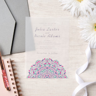 Persisches Juwel Bogen Ordinate Mandala Hochzeit