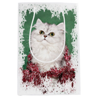 Persisches Miezekatzekatze Weihnachten Mittlere Geschenktüte
