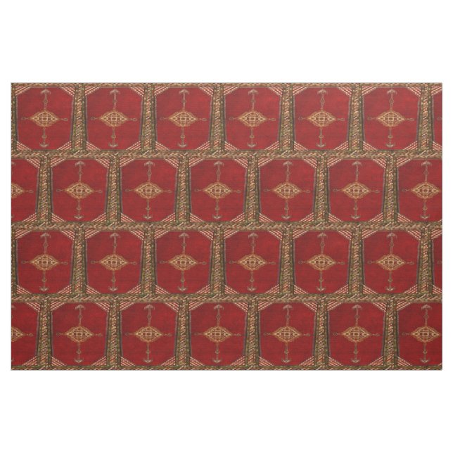 Persisches Teppichmuster Stoff (Fat Quarter (45,7 x 55,9 cm))