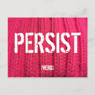 Persist Postkarte