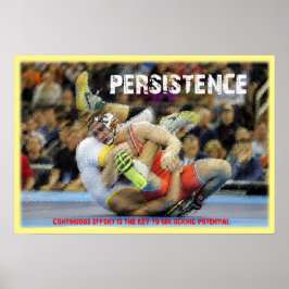 Persitence - Wrestling Potenzial Poster