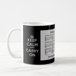 Person 2019 des Jahr-Kalenders durch Janz Kaffeetasse