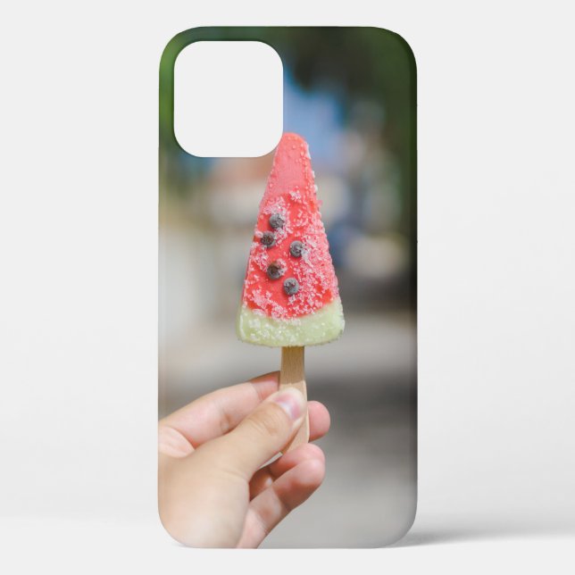 Person, die morgens Popsicle hält Case-Mate iPhone Hülle (Rückseite)