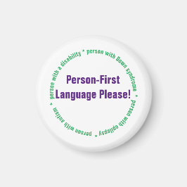 Person First Language Magnet
