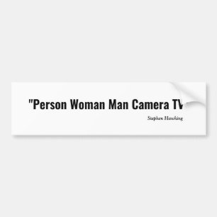 PERSON FRAU CAMERA TV-AUTOAUFKLEBER AUTOAUFKLEBER