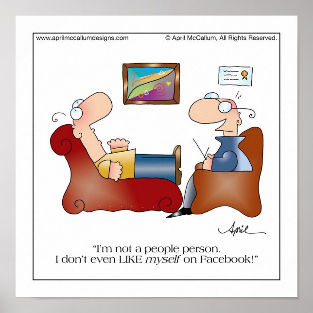 PERSON Poster von April McCallum (Vorne)