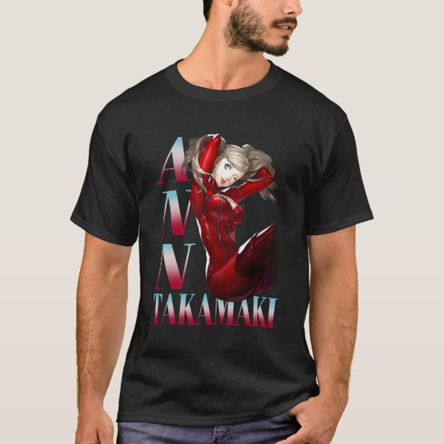 Persona 5 Ann Takamaki Pose T-Shirt (Vorderseite)