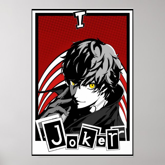 Persona 5 - Cartes - Joker Poster (Devant)