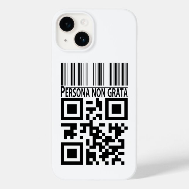 Persona non grata Case-Mate iPhone 14 hülle (Rückseite)