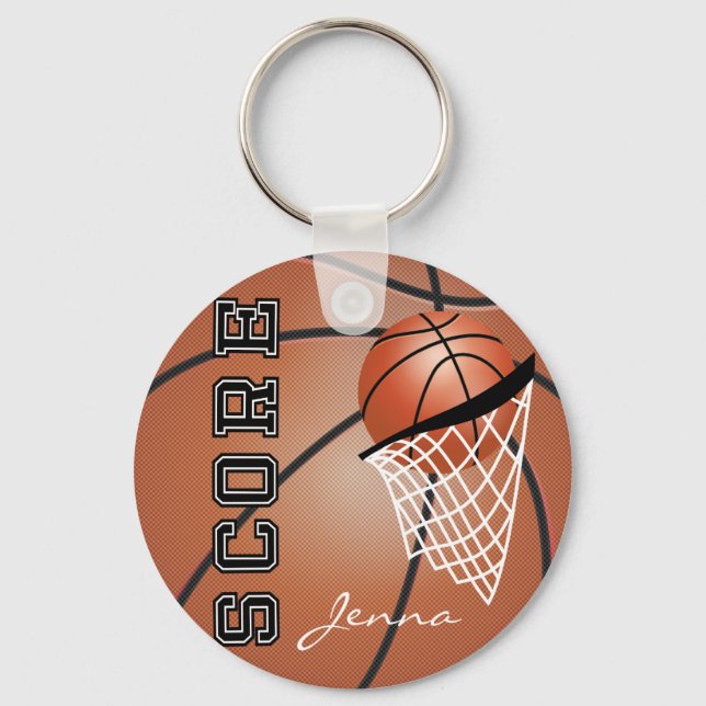 Personailize Basketball Schlüsselanhänger (Vorderseite)