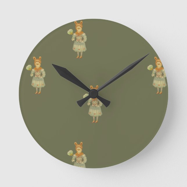 Personaje  runde wanduhr (Vorderseite)