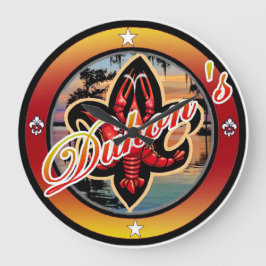 Personal Acrylic Wall Clock 4u Große Wanduhr