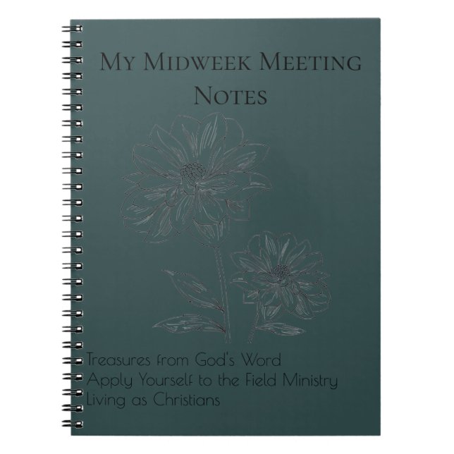 Personal Bible Study Notebook Notizblock (Vorderseite)