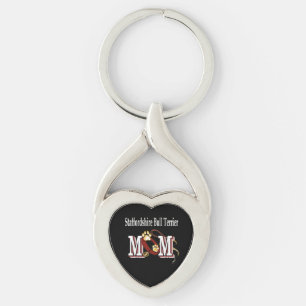 PERSONAL BULL TERRIER MAMA Schlüsselanhänger