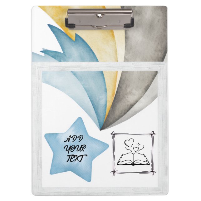 Personal Clipboard – Organize Your Notes in Style Klemmbrett (Vorderseite)