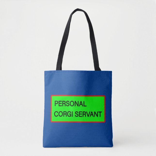 Personal Corgi Service Tasche (Vorderseite)