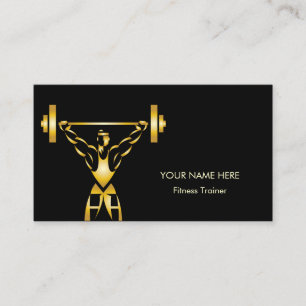 Personal Fitness Coach Visitenkarte