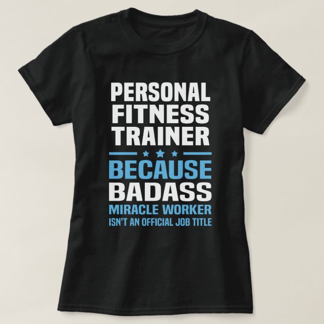 Personal Fitness Trainer T-Shirt (Design vorne)